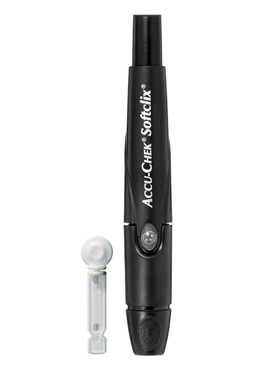 Accu-Chek Softclix lancing device and lancet